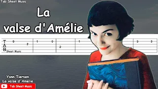 Yann Tiersen - La valse d'Amélie Guitar Tutorial