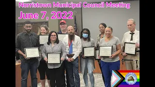 Norristown Municipal Council Meeting- June 7, 2022