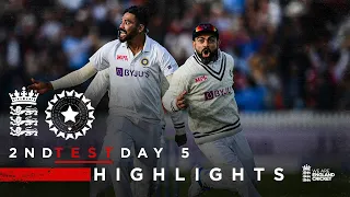 India Claim Thrilling Win! | England v India - Day 5 Highlights | 2nd LV= Insurance Test 2021