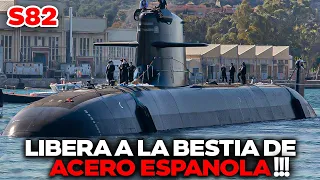 Por fin el Submarino S82 Bestia de Acero Español Listo para ser Desatado