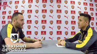 Alexis Sánchez y David Ospina se sacaron los ‘trapitos al sol’