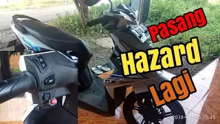 Beat FI pake hazard - cara pasangnya mudah banget