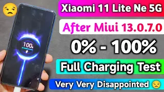 India - Xiaomi 11 Lite Ne 5G After Miui 13.0.7.0 Charging Test | Very Very Disappointed |