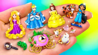 12 DIYs  Princesas da Disney em Miniatura