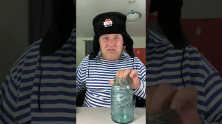 How Russian clean objects #crazyrussiandad #cleaning #clean #vodka #russia #russian