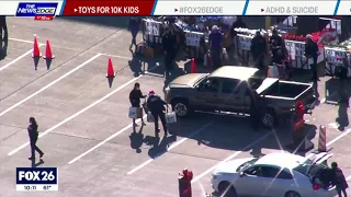 KRIV: 10,000 Houston-area children received free toys today!