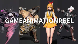 [엑스엘게임즈 취업] 3ds max Gameanimation Reel[신입게임애니메이터 포트폴리오] GameAnimationReel by Kim.YJ