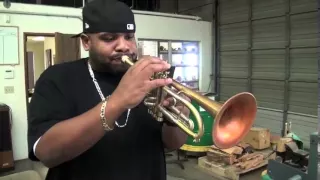 Rashawn Ross Plays The Very First Notes On A New RAJA 3 STC B-flat!