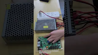 How to reset led screen controller C16C?