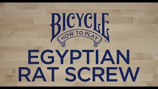 How to play Egyptian Rat Screw - Bicycle Playing Cards - Card Game Tutorial & Rules