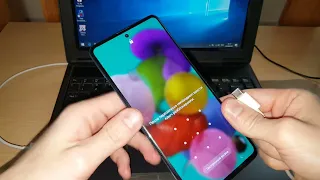 2023 Samsung Galaxy A51 A515f hard reset сброс настроек графический ключ пароль висит тормозит