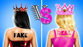 FAKE vs REAL FRIEND - Good vs Bad Bestie - Real Friends vs Fake Friends by La La Life Gold