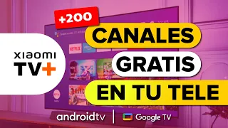 XIAOMI TV PLUS + Canales de Televisión GRATIS en Directo en tu Tele Smart TV ¡En VIVO! 🧡