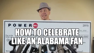 SEC Shorts - How to celebrate like an Alabama fan