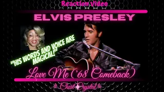 I AM SPEECHLESS, LITERALLY! Elvis Presley "Love Me" 1968 Comeback Special | Chest's Reaction