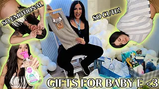 Why No One Showed Up To My Baby Shower… | OPENING BABY E’S GIFTS!!