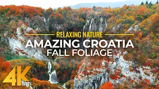 Autumn Ambience & Fall Foliage of Western Balkans - Amazing Nature Scenes of Croatia in 4K UHD