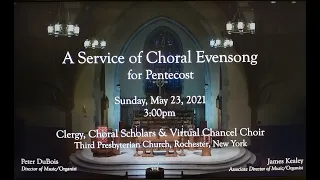 Choral Evensong for Pentecost