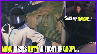 Nunu Kisses Kitty In Front of Goofy..😂 | GTA RP NoPixel 3.0