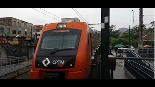 🚉🚂MOVIMENTAÇÃO DE TRENS... ESTAÇÃO RIO GRANDE DA SERRA🚉🚂