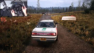 Subaru Legacy RS - EA Sports WRC | Steering Wheel Gameplay