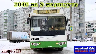 2046 на 9 маршруте (Пенза 2023)