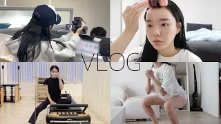 다이어트VLOG 🔥 매일매일 스쿼트로 힙 업 챌린지 하면서 피부관리 벼락치기