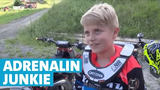 10-Jähriger ist Landesmeister im Motocross