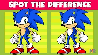 SONIC: Spot the Difference | Find the Differences | Sonic 2 The Hedgehog Picture Puzzle Game