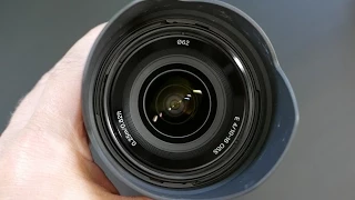 Sony 10-18mm f/4 OSS Alpha E-mount Wide-Angle Zoom Lens Unboxing & Initial Impressions