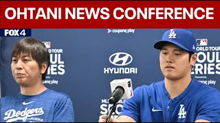 LIVE: Shohei Ohtani press conference livestream | FOX 4