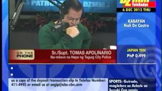 Taguig police chief denies being sacked