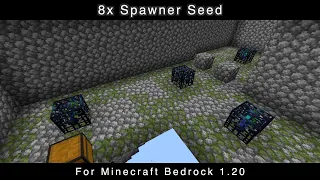 8x Mob Spawner Seed For Minecraft Bedrock 1.20