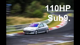 [110HP SUB9 BTG] Nürburgring Nordschleife - Peugeot 206 XS - 8:58:898 BTG