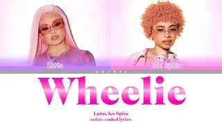 Latto - Wheelie (feat. Ice Spice) [Color Coded Lyrics] | varbit