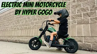Hyper GoGo Electric Mini Motorbike Unboxing & Testing // Cruiser 12 Plus