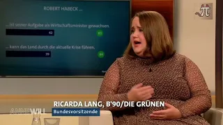 Ricarda Lang hat zugelegt...