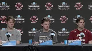 Michigan vs. Boston College Press Conferences — 2024 NCAA Men's Frozen Four Semifinal Postgame