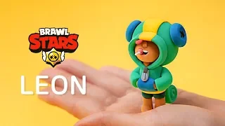 Brawl Stars Clay Art : LEON (Clay Tutorial, 레온)