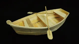 DIY Ice-cream Stick Boat | How to Make a Boat with Popsicle Sticks | Ice-cream Stick Craft Idea