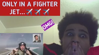 VOICE IMPRESSIONS IN A FIGHTER JET! | 32 Impressions in a Fighter Jet - Reaction Video