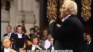 Mozart Ave Verum Corpus. Conductor Leonard Bernstein