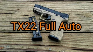 Full Auto Taurus TX22