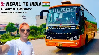 🇳🇵Nepal To India🇮🇳 By Bus | Butwal To Delhi | International Bus Journey 🚌