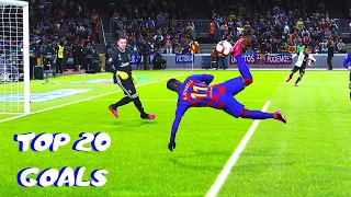 PES 2020 - TOP 20 GOALS #6 | HD