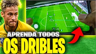 [HANDICAM] Como fazer TODOS OS DRIBLES do Efootball 2024 MOBILE