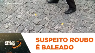 Suspeito de roubar motos entra em confronto com policiais e é baleado na zona norte de Aracaju - CA