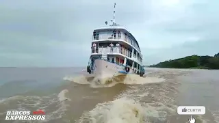 Navio Sérgio Brelaz Vs Navio Cidade de Oriximiná I