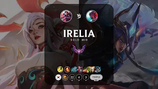 Irelia Mid vs Yone - KR Master Patch 13.1