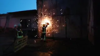 Ліквідація пожежі у складській будівлі в с. Петропавлівська Борщагівка (оновлено)